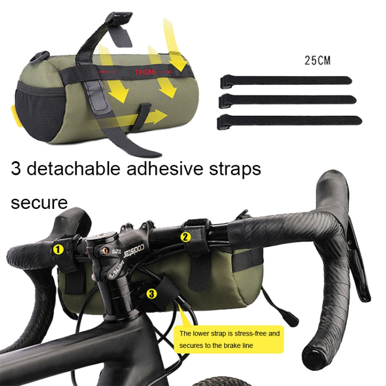 Rhinowalk RK9103 2.4L Outdoor Sports Cycling Front Bag Bicycle Waterproof Handlebar Bag(Black) - Bicycle Bags by PMC TechLife | Online Shopping South Africa | PMC TechLife | Buy Now Pay Later Mobicred