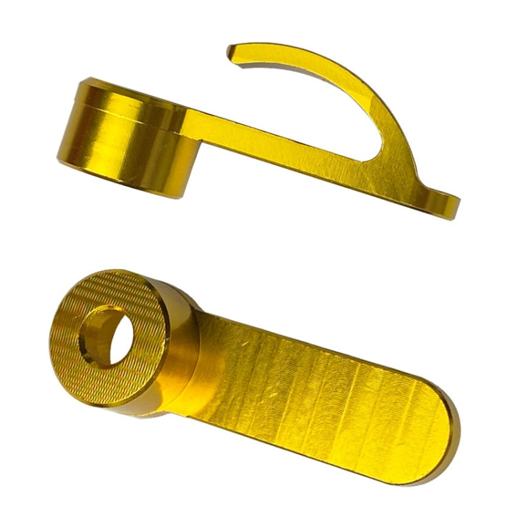 2pcs Motorcycle Modified Helmet Hook Scooter Side Storage Hook(Black) - Holder by PMC TechLife | Online Shopping South Africa | PMC TechLife