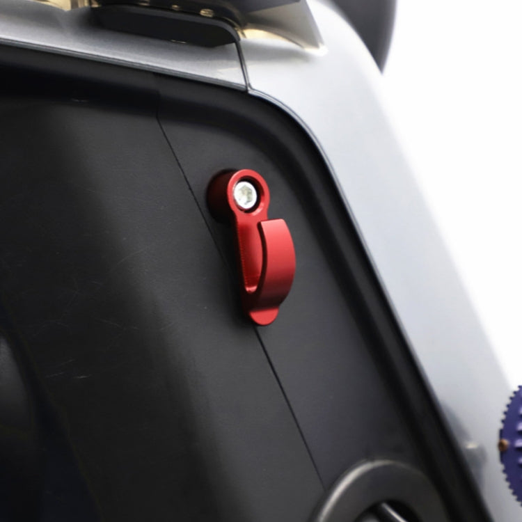 2pcs Motorcycle Modified Helmet Hook Scooter Side Storage Hook(Black) - Holder by PMC TechLife | Online Shopping South Africa | PMC TechLife