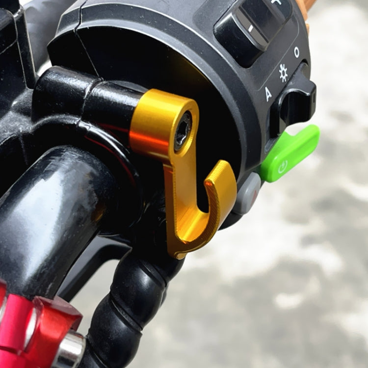 2pcs Motorcycle Modified Helmet Hook Scooter Side Storage Hook(Black) - Holder by PMC TechLife | Online Shopping South Africa | PMC TechLife