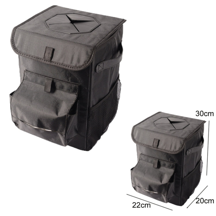 Vehicle Trash Can Multifunctional Foldable Storage Box(22x20x30cm) - Stowing Tidying by PMC Jewellery | Online Shopping South Africa | PMC Jewellery | Buy Now Pay Later Mobicred