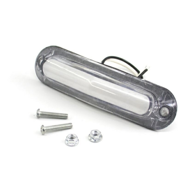 4pcs MK-162 6LED Light Guide Side Light 10-30V Trailer Side Tail Light(Red) - Warning Lights by PMC TechLife | Online Shopping South Africa | PMC TechLife | Buy Now Pay Later Mobicred