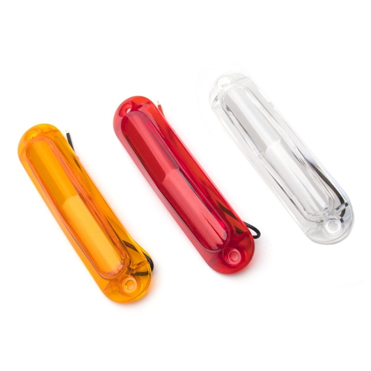 4pcs MK-162 6LED Light Guide Side Light 10-30V Trailer Side Tail Light(Red) - Warning Lights by PMC TechLife | Online Shopping South Africa | PMC TechLife | Buy Now Pay Later Mobicred