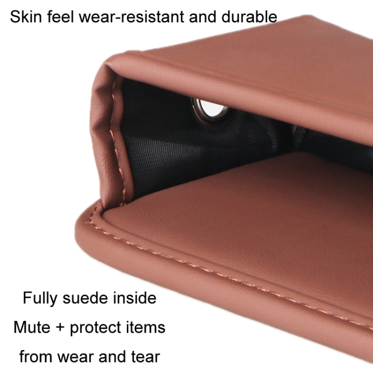 Multifunctional Car Seat Crevice Storage Box, Pattern: No Logo(Claret) - Stowing Tidying by PMC TechLife | Online Shopping South Africa | PMC TechLife | Buy Now Pay Later Mobicred