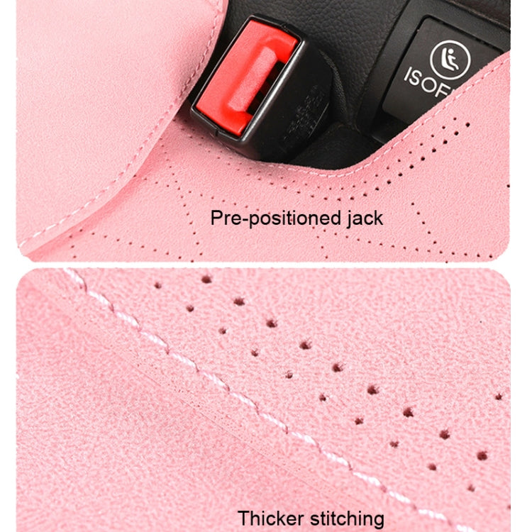 Flip-fur Car Cushion Breathable Ventilation Cushion for Four Seasons, Style: Front Cushion(Red) - Seat Accessories by PMC TechLife | Online Shopping South Africa | PMC TechLife | Buy Now Pay Later Mobicred