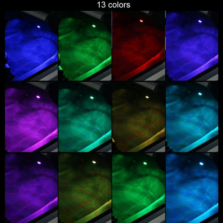 Car Modification Wireless Colorful Remote Control Atmosphere Light, Specification: 4 Lights +1 RC - Atmosphere lights by PMC Jewellery | Online Shopping South Africa | PMC Jewellery | Buy Now Pay Later Mobicred