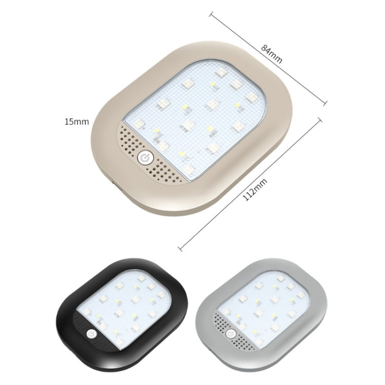 Car Colorful Strong Magnetic LED Lighting Reading Lights(Black) - Dome Lights by PMC TechLife | Online Shopping South Africa | PMC TechLife | Buy Now Pay Later Mobicred