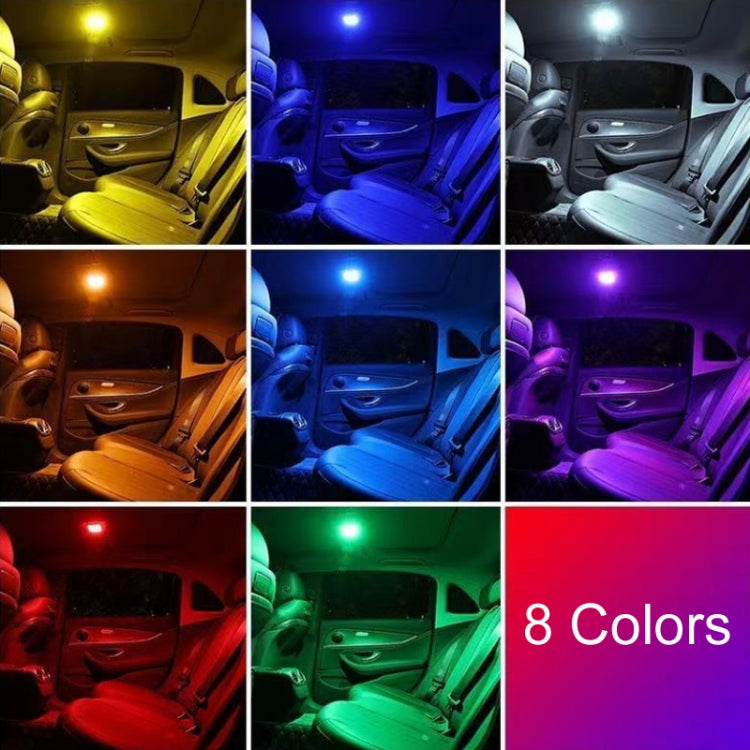 Car Colorful Strong Magnetic LED Lighting Reading Lights(Black) - Dome Lights by PMC TechLife | Online Shopping South Africa | PMC TechLife | Buy Now Pay Later Mobicred