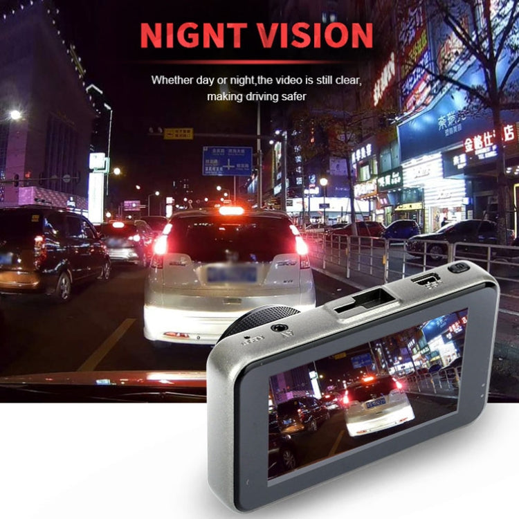 C900 3 Inch 1080P HD Dual-lens Motion Detection Driving Recorder - Car DVRs by PMC TechLife | Online Shopping South Africa | PMC TechLife | Buy Now Pay Later Mobicred