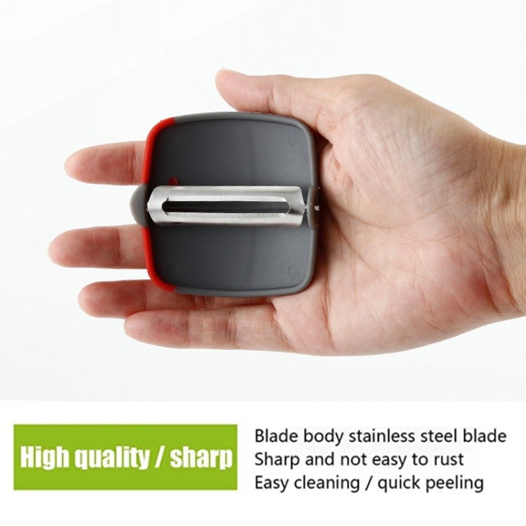 Palm Hand Peeler For Potato, Fruit, Kitchen Vegetable Peeler(Orange) - Cutter & Peeler by PMC TechLife | Online Shopping South Africa | PMC TechLife | Buy Now Pay Later Mobicred