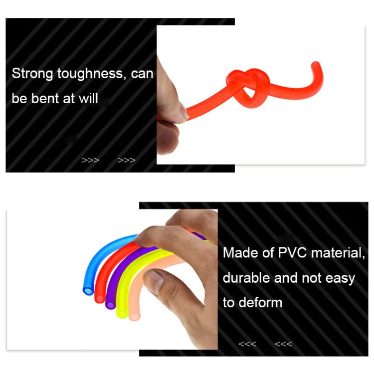 TF-1795 18m/roll Motorcycle Modification Accessories Colorful Gasoline Pipe(Yellow) - Replacement Parts by PMC TechLife | Online Shopping South Africa | PMC TechLife | Buy Now Pay Later Mobicred