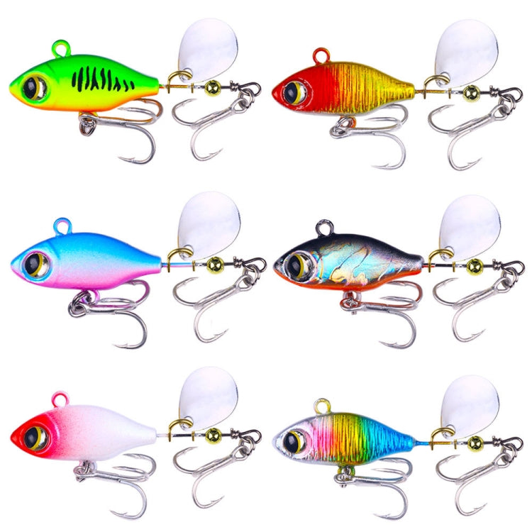 HENGJIA Submerged VIB Fake Lures Sequin Lures, Size: 4.8cm 7g(6 Colors Boxed) - free shipping - PMC TechLife - Order now!