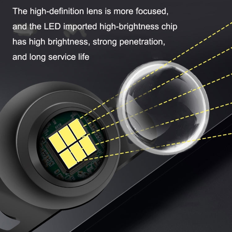 Car LED Ultra -Bright Electric Eye Reversing Light External Bulb Modified Universal Auxiliary Light, Style: Long Bright Silver Shell - Arrow Turn Lights by PMC TechLife | Online Shopping South Africa | PMC TechLife | Buy Now Pay Later Mobicred