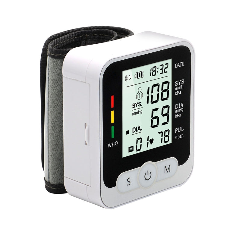 RAK189 Household Electronic Blood Pressure Measuring Device Wrist Sphygmomanometer without Voice - free shipping - PMC TechLife - Order now!