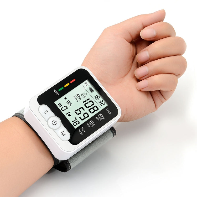 RAK189 Household Electronic Blood Pressure Measuring Device Wrist Sphygmomanometer without Voice - free shipping - PMC TechLife - Order now!