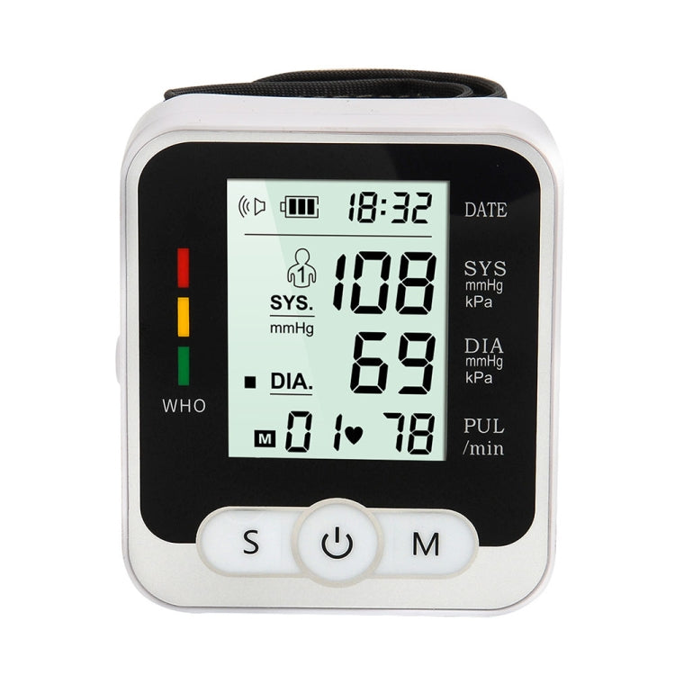 RAK189 Household Electronic Blood Pressure Measuring Device Wrist Sphygmomanometer without Voice - free shipping - PMC TechLife - Order now!