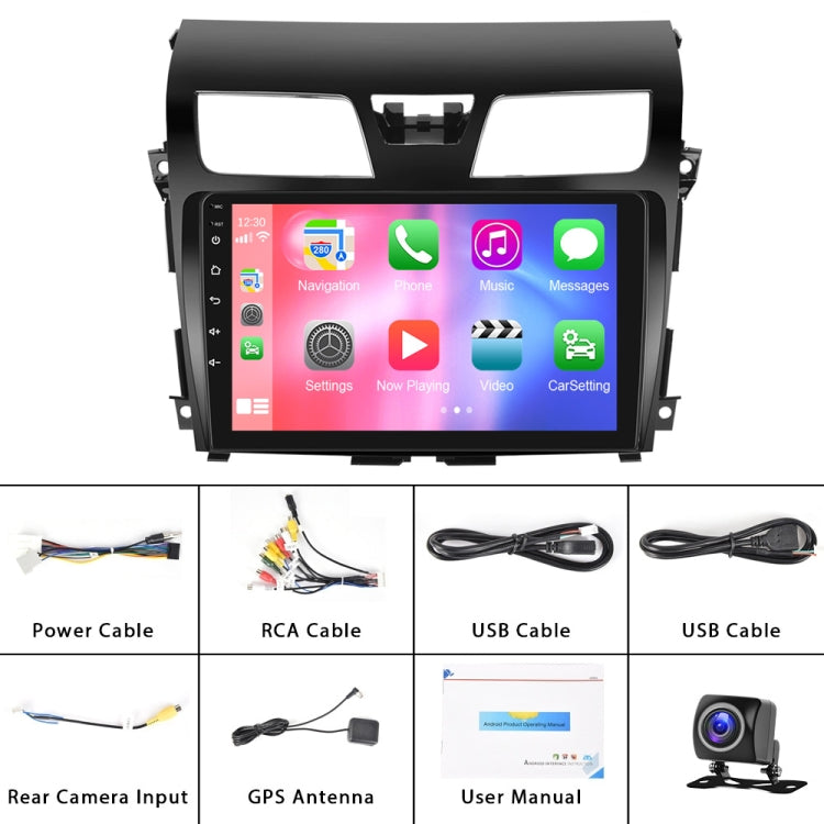 For Nissan Teana 13-16 10.1-Inch Reversing Video Large Screen Car MP5 Player, Style: WiFi Edition 2+64G(Standard+AHD Camera) - Car MP3 & MP4 & MP5 by PMC TechLife | Online Shopping South Africa | PMC TechLife | Buy Now Pay Later Mobicred