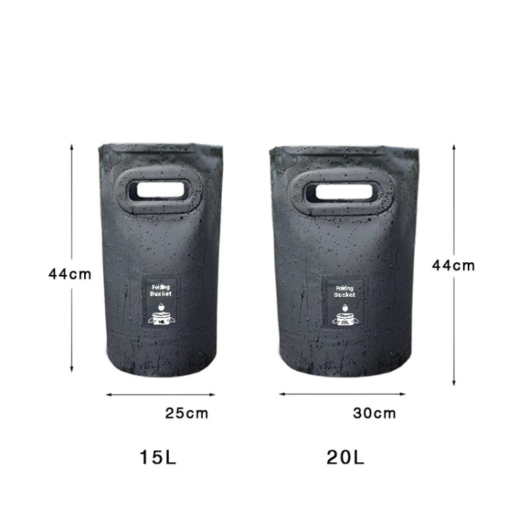 Outdoor Folding Bucket Convenient Camping Picnic Fishing Barrel, Capacity: 20L - Kettles by PMC TechLife | Online Shopping South Africa | PMC TechLife