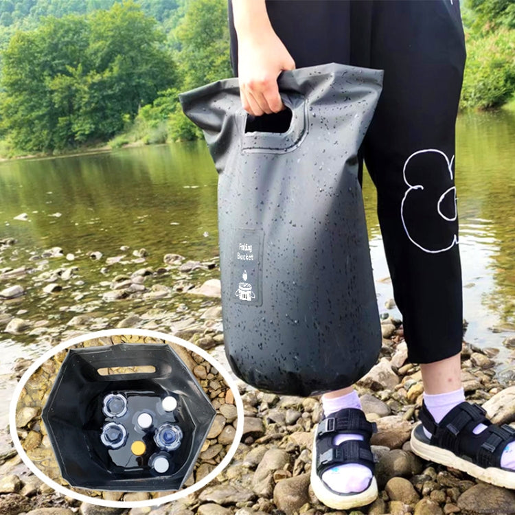 Outdoor Folding Bucket Convenient Camping Picnic Fishing Barrel, Capacity: 20L - Kettles by PMC TechLife | Online Shopping South Africa | PMC TechLife