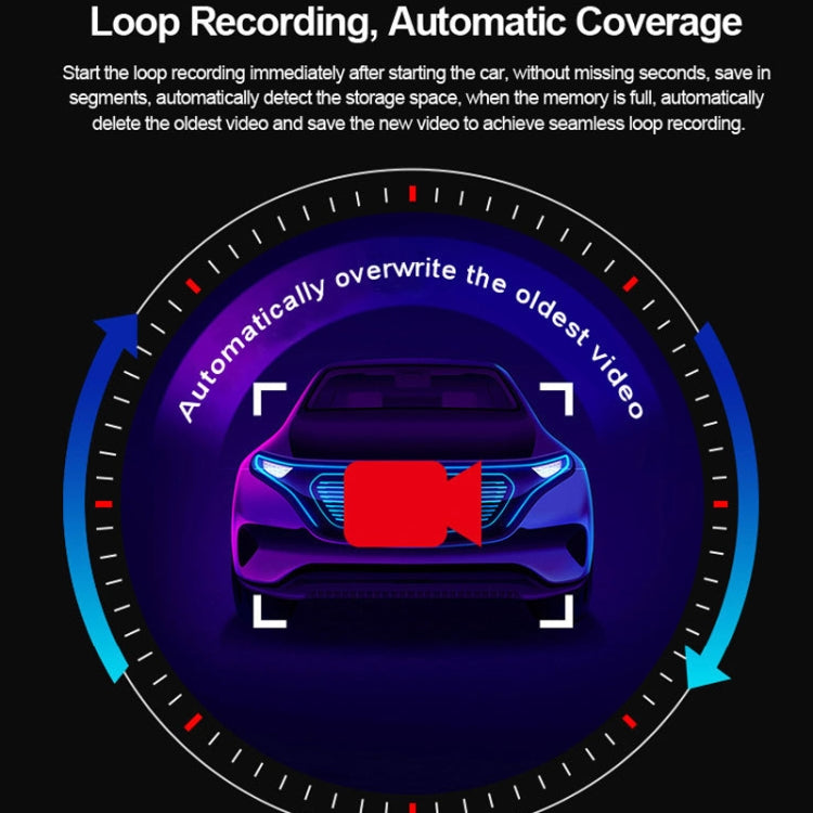 L601 HD Night Vision Electronics Dog Reversing Image Driving Recorder, Style: Standard Version(Single Record) - Car DVRs by PMC TechLife | Online Shopping South Africa | PMC TechLife | Buy Now Pay Later Mobicred