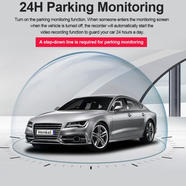 L601 HD Night Vision Electronics Dog Reversing Image Driving Recorder, Style: WIFI Version(Double Recorded) - Car DVRs by PMC TechLife | Online Shopping South Africa | PMC TechLife | Buy Now Pay Later Mobicred