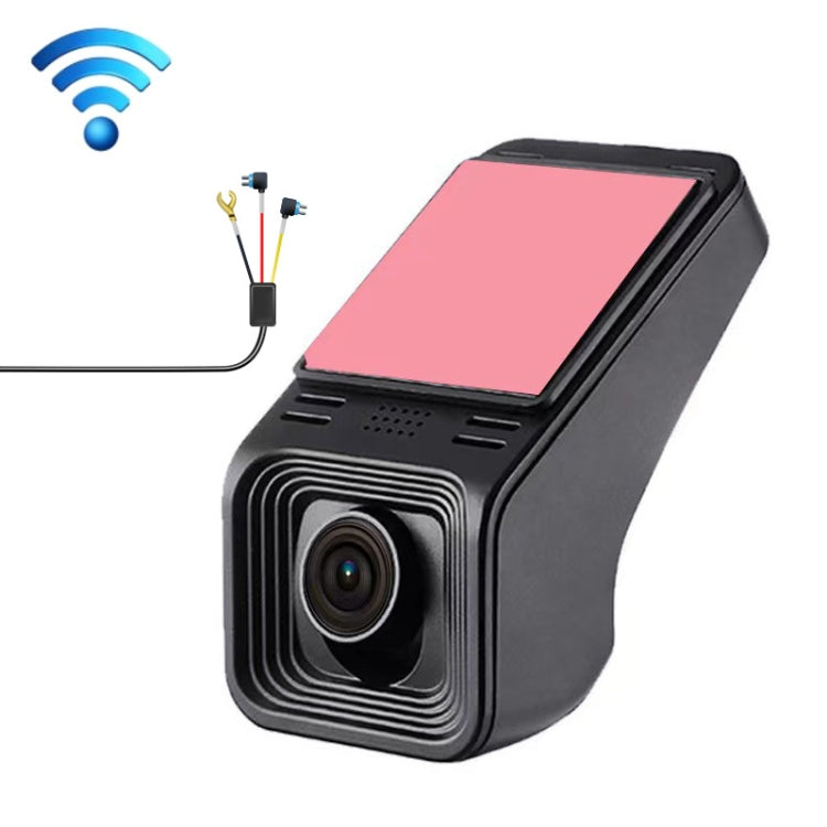 M8 Hidden Driving Recorder WiFi Phone Connecting Car Parking Monitoring 1080P HD Recorder(With Button+Parking Monitoring Line) - Car DVRs by PMC TechLife | Online Shopping South Africa | PMC TechLife | Buy Now Pay Later Mobicred