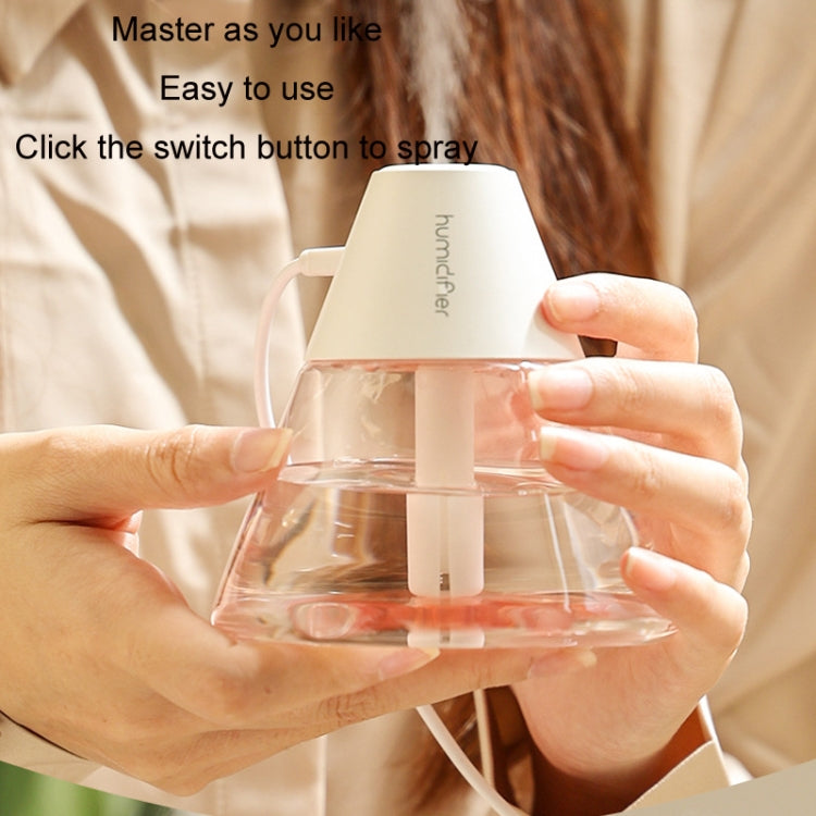 Household Desktop Mini Volcano Humidifier Air Purifier(Black) - free shipping - PMC TechLife - Order now!