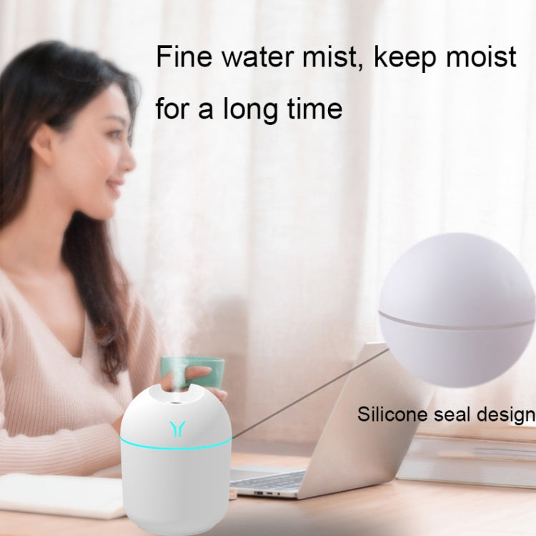 USB Mini Desktop Colorful Night Light Car Humidifier, Spec: 250ml (Y-Pink) - free shipping - PMC TechLife - Order now!