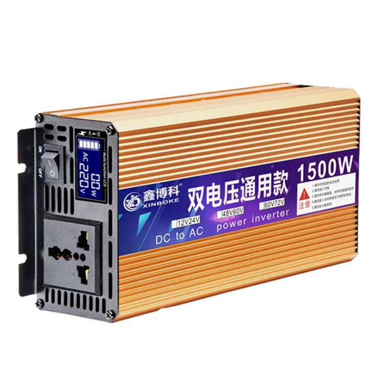 XINBOKE Universal Positive Wave Car Inverter Home Solar Inverter 48V/60V 1500W To 220V 700W - Modified Square Wave by PMC TechLife | Online Shopping South Africa | PMC TechLife | Buy Now Pay Later Mobicred