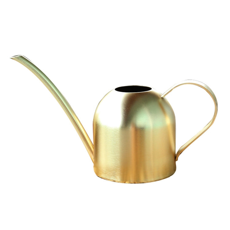 450ML Stainless Steel Long Mouth Gardening Watering Pot(Sand Gold) - Watering & Irrigation by PMc TechLife | Online Shopping South Africa | PMc TechLife | Buy Now Pay Later Mobicred