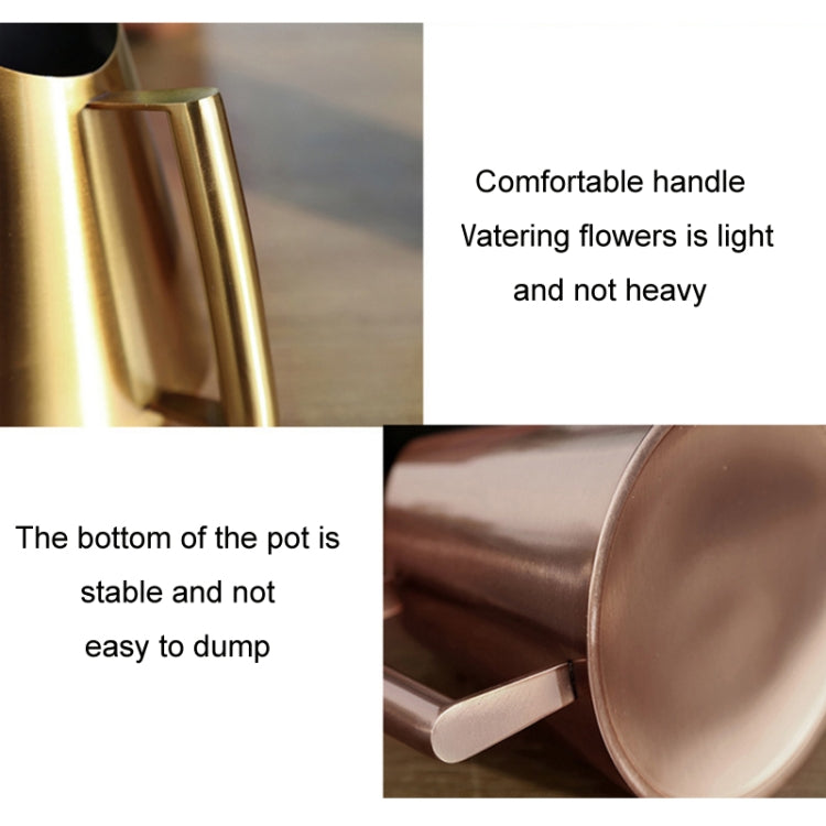 Household Gardening Stainless Steel Long Spout Watering Pot, Size: 900ML(Gold) - Watering & Irrigation by PMc TechLife | Online Shopping South Africa | PMc TechLife | Buy Now Pay Later Mobicred