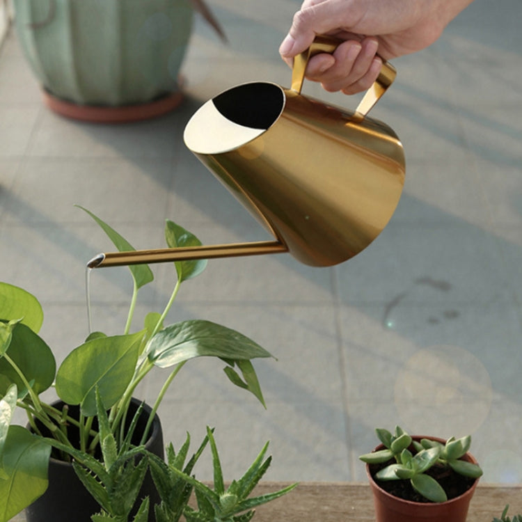 Household Gardening Stainless Steel Long Spout Watering Pot, Size: 1500ML(Bronze) - Watering & Irrigation by PMc TechLife | Online Shopping South Africa | PMc TechLife | Buy Now Pay Later Mobicred