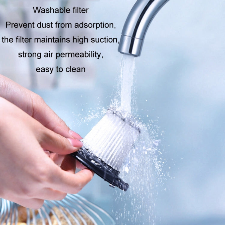 Car Wireless Charging High Power Handheld Vacuum Cleaner Black Standard - Vacuum Cleaner by PMC TechLife | Online Shopping South Africa | PMC TechLife | Buy Now Pay Later Mobicred