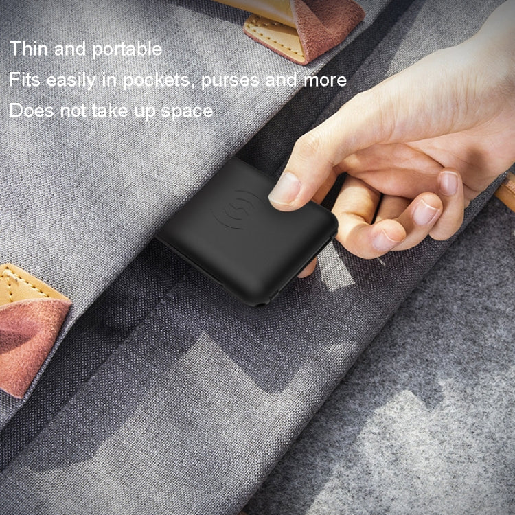 BM3016C 15W Wireless Charger Data Cable Organizer With Adapter Folding Phone Stand - Wireless Charger by PMC Jewellery | Online Shopping South Africa | PMC Jewellery | Buy Now Pay Later Mobicred