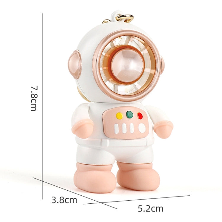 6092 Cartoon Astronaut Fan With Lanyard Portable Mini USB Charging Fan(Dark Gray) - Electric Fans by PMC TechLife | Online Shopping South Africa | PMC TechLife | Buy Now Pay Later Mobicred