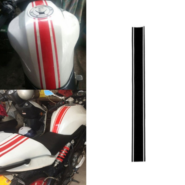50cm DIY Fuel Tank Cover Reflective Sticker for Car and Motorcycle(Black) - Decorative Sticker by PMC TechLife | Online Shopping South Africa | PMC TechLife | Buy Now Pay Later Mobicred