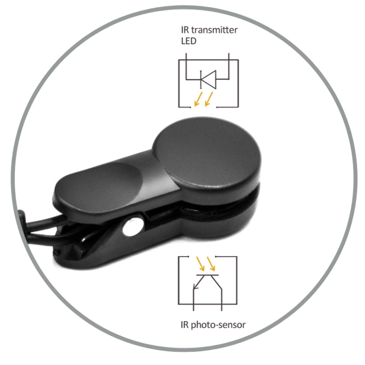 Ear Clip Heart Rate Sensor for Treadmill and HRV Monitor - free shipping - PMC TechLife - Order now!