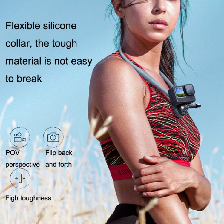 TELESIN TE-HNB-001 Magnetic Halter Bracket Action Camera Shooting Collar For GoPro HERO11 Black / HERO9 Black / DJI Osmo Action 3, Style: Standard Version For S-L - Holder by PMC TechLife | Online Shopping South Africa | PMC TechLife