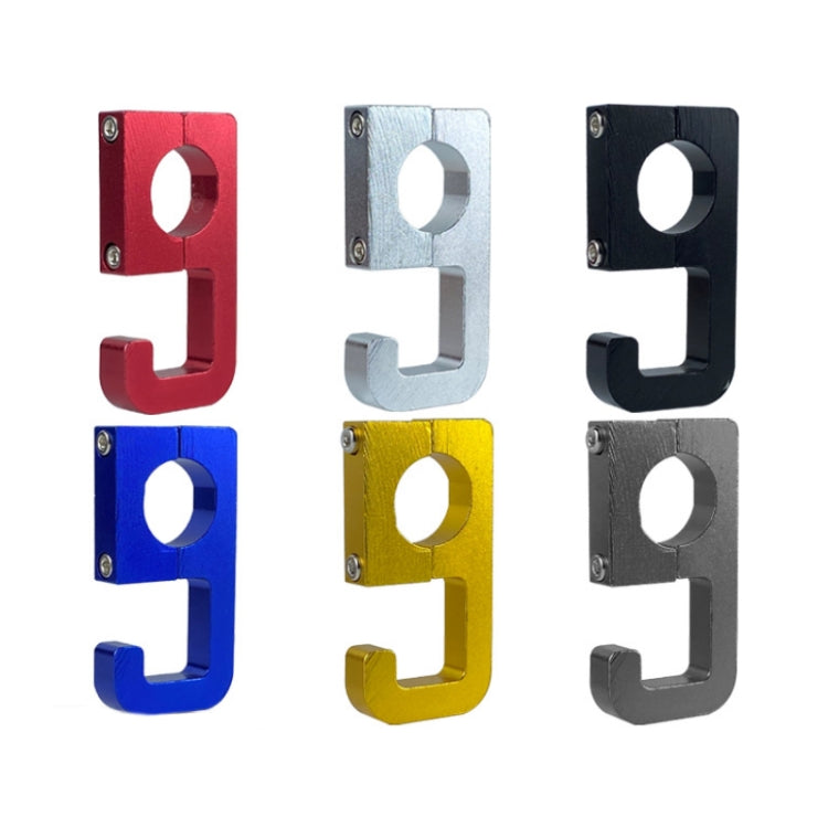 2pcs Motorcycle Type 69 Aluminum Alloy Multifunctional Helmet Hook(Gold) - Holder by PMC TechLife | Online Shopping South Africa | PMC TechLife | Buy Now Pay Later Mobicred