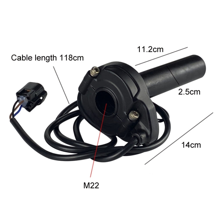 Hall Type Electronic Throttle Handle for Light Off-road Vehicles - Grips by PMC TechLife | Online Shopping South Africa | PMC TechLife | Buy Now Pay Later Mobicred