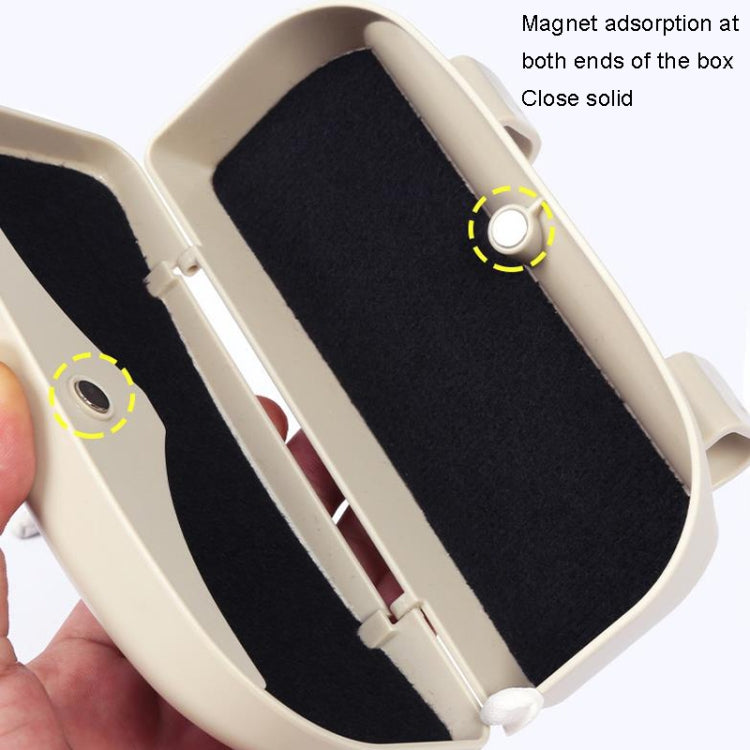 Multifunctional Car Glasses Box Car Sunshine Board Tickets Glasses Clamp(Grey) - Sunglasses & Glasses Clips by PMC TechLife | Online Shopping South Africa | PMC TechLife | Buy Now Pay Later Mobicred