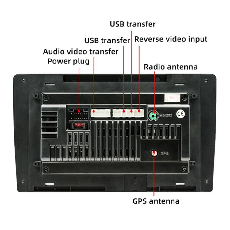 8 inch Bluetooth FM Radio Car MP5 Android Navigation Machine, Memory: 2+64G - Car MP3 & MP4 & MP5 by PMc TechLife | Online Shopping South Africa | PMc TechLife | Buy Now Pay Later Mobicred