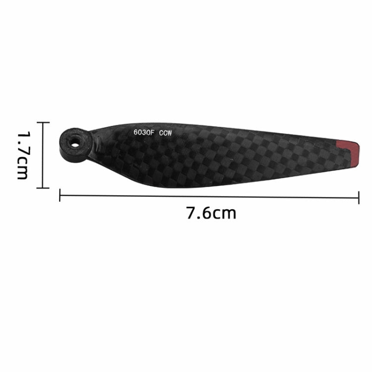 For DJI MINI 3 Carbon Fiber Propeller 6030F Paddle Propeller Wing Blade - DIY Propeller by PMC TechLife | Online Shopping South Africa | PMC TechLife | Buy Now Pay Later Mobicred