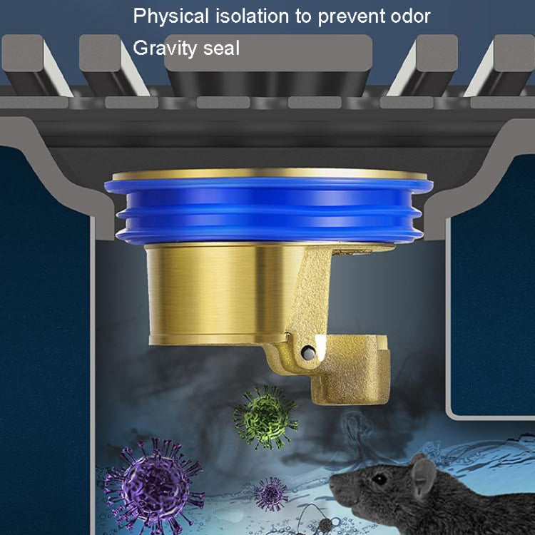 Brass Floor Drain Deodorizer Inner Core Bathroom Toilet Universal - Filters by PMC TechLife | Online Shopping South Africa | PMC TechLife