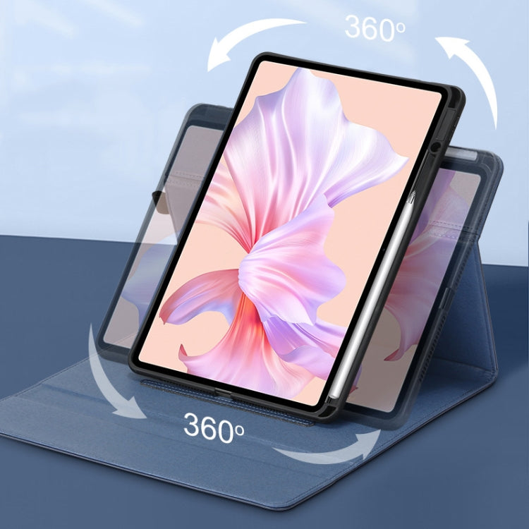 For Huawei MatePad Pro 12.6 inches Microfiber Lambskin Rotatable Magnetic Tablet Protective Cover(Red) - Huawei by PMC TechLife | Online Shopping South Africa | PMC TechLife | Buy Now Pay Later Mobicred