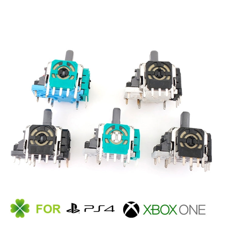 For Sony PS4 / MicroSoft XBOX One ML-ps4007 Handle 3D Joystick, Color: Black White Bottom - PS4 Spare Parts by PMC TechLife | Online Shopping South Africa | PMC TechLife