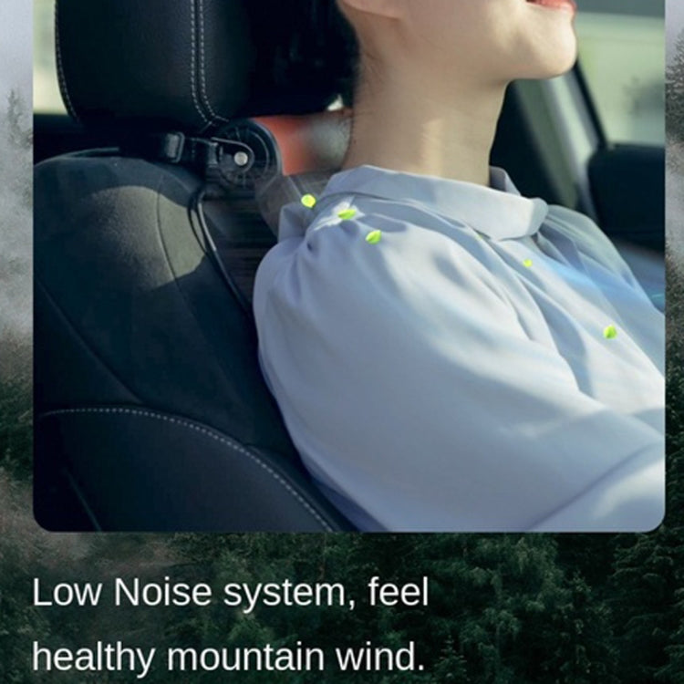 CF01 USB Interface Car Seat Fan Adjustable Wind Speed Desktop Small Fan(Red) - Heating & Fans by PMC TechLife | Online Shopping South Africa | PMC TechLife | Buy Now Pay Later Mobicred