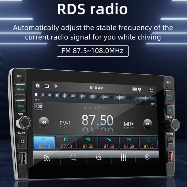 9 Inch Bluetooth FM Radio Car MP5 Android Navigation Machine, Memory: 2+64G - Car MP3 & MP4 & MP5 by PMc TechLife | Online Shopping South Africa | PMc TechLife | Buy Now Pay Later Mobicred