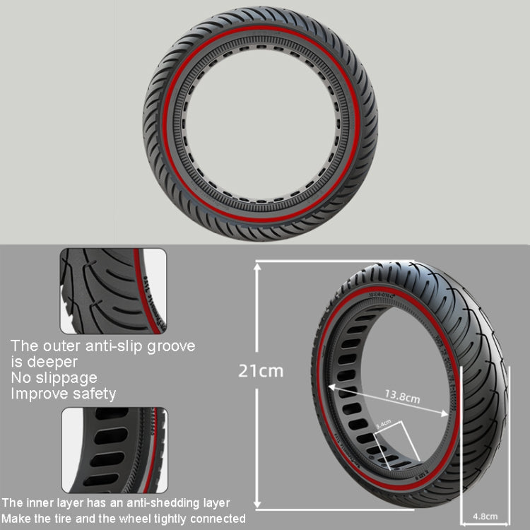 Electric Scooter 8.5 inch Honeycomb Solid Tire For Xiaomi M365/M365 Pro /1S/Pro2/Essential(Yellow) - Accessories & Parts by PMc TechLife | Online Shopping South Africa | PMc TechLife | Buy Now Pay Later Mobicred