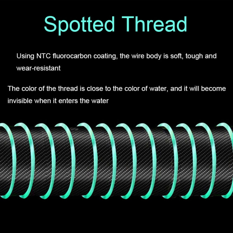 2pcs Outdoor Fishing Anti-tangle Spotted Invisible Line Set with Scale, Size: 3.6m(1.0) - Fishing Lines & Ropes by PMC TechLife | Online Shopping South Africa | PMC TechLife | Buy Now Pay Later Mobicred